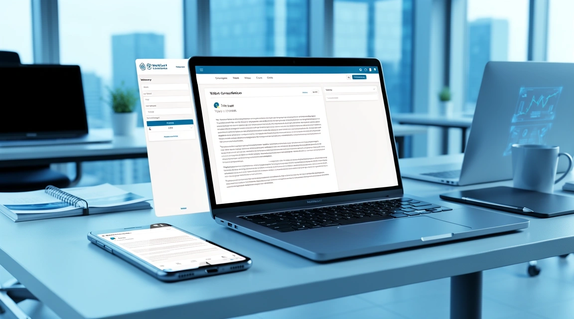 Document scanning interface