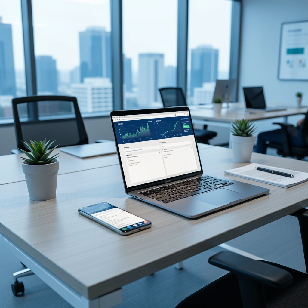 Professional workspace